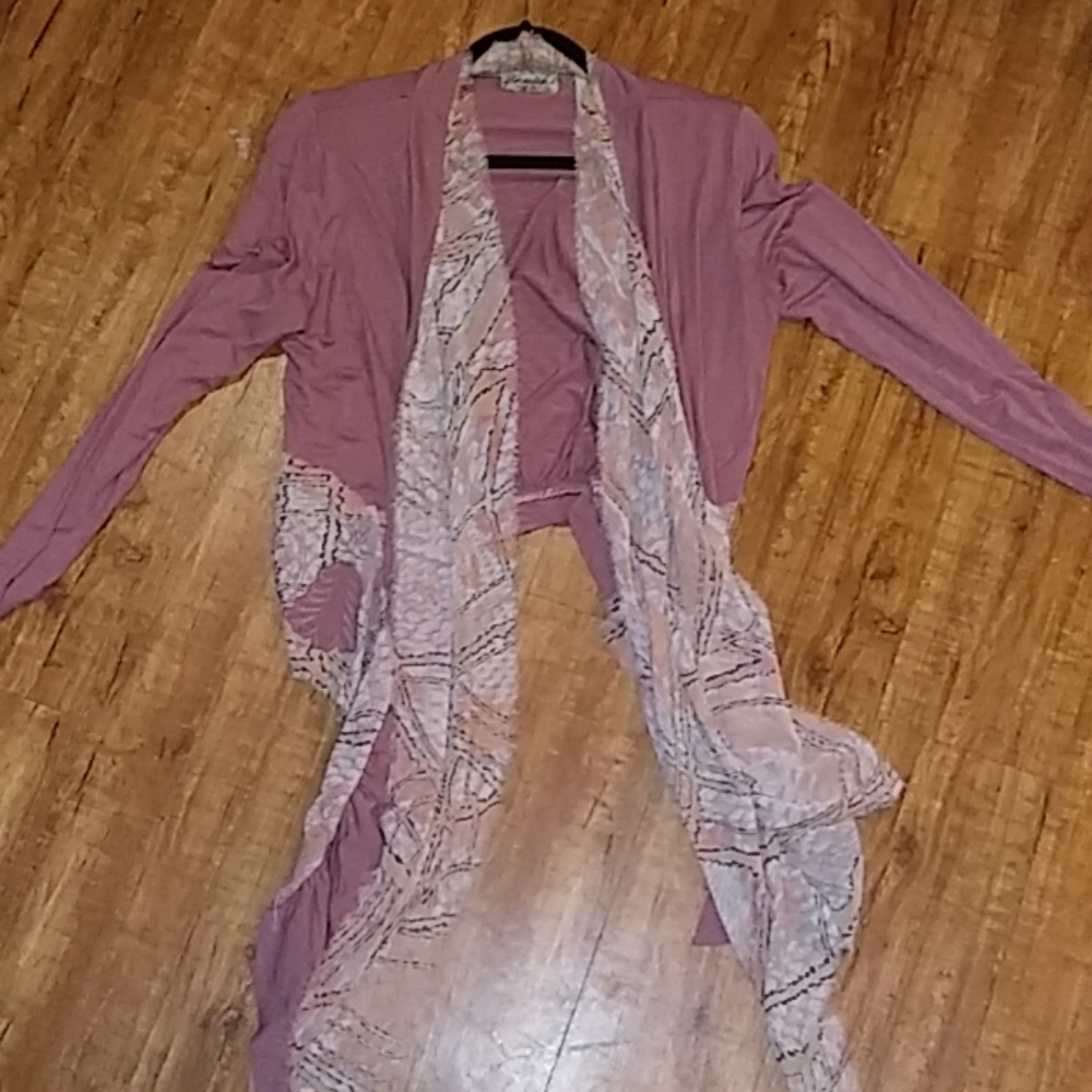 BKE Crop top cardigan